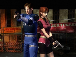 Speel als Leon Kennedy en Claire Redfield, twee van de weinige overlevenden!