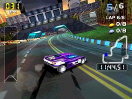 Drifttechniek is in deze game van levensbelang.