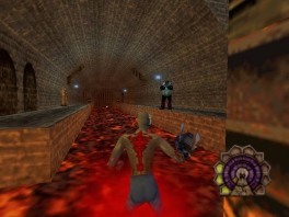 Abra caminho através dos muitos perigos que este jogo oferece.