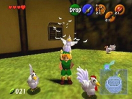 Regel 1 in elke Zeldagame: geen kippen aanvallen!