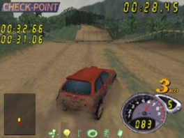 De visuelle effekter i dette spil, såsom mudder, er meget realistiske for et 64-spil.