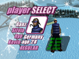 Speel als vier verschillende hippe snowboarders.