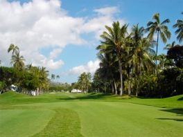 Ter vergelijking: de echte Waialae Country Club!