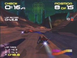 Speel op verchillende planeten, net als in F-Zero.