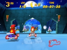 Review Diddy Kong Racing: Ik wil als eerste beneden zijn.