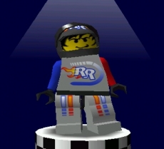 Review LEGO Racers: En daar staat je grootste rivaal naar je te grijnzen: Rocket Racer.